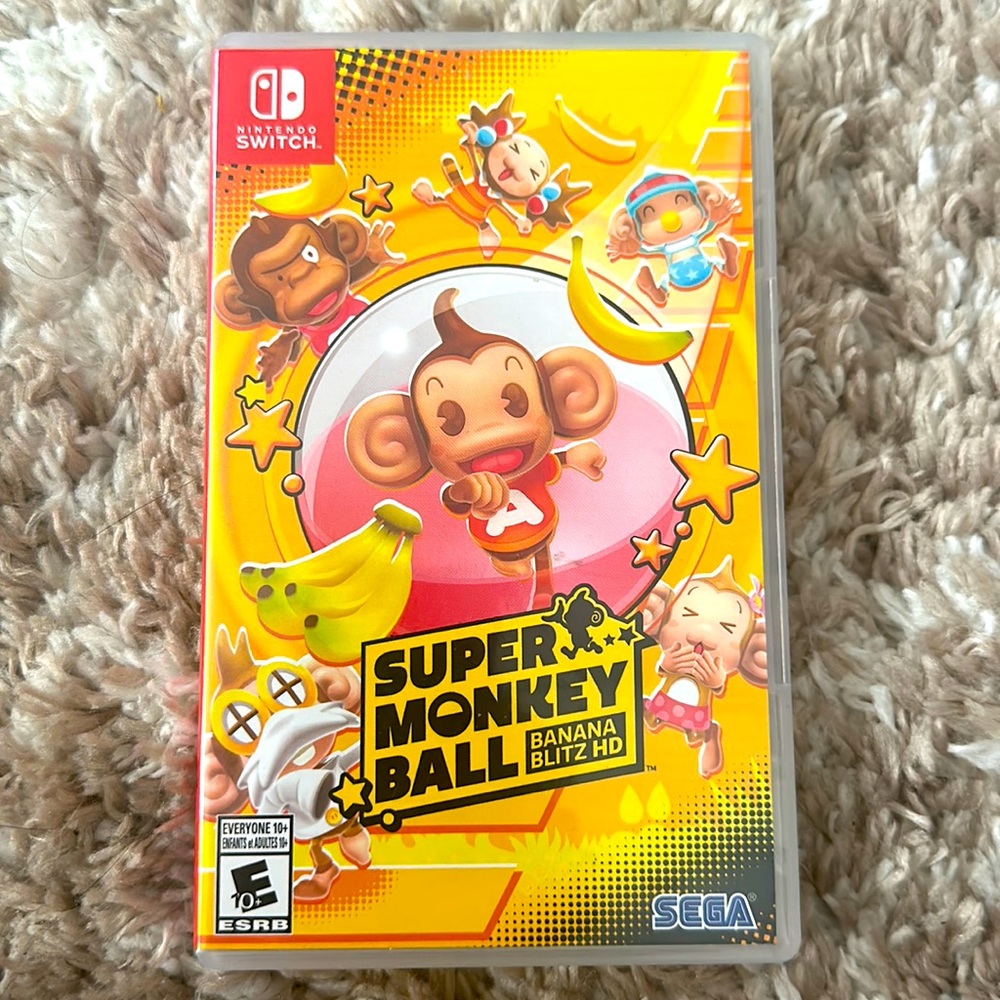 Super Monkey Ball Banana Blitz HD Nintendo Switch Game